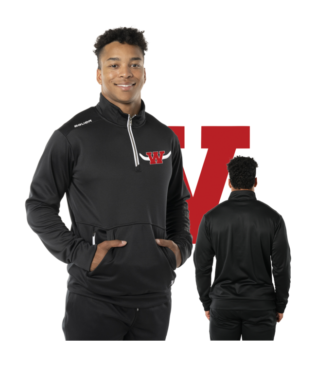 WRANGLERS BAUER TEAM FLEECE 1/2 ZIP-SR