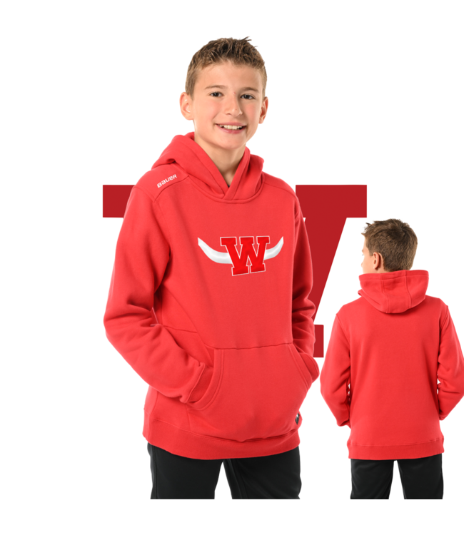 WRANGLERS BAUER TEAM ULTIMATE HOODIE-YTH