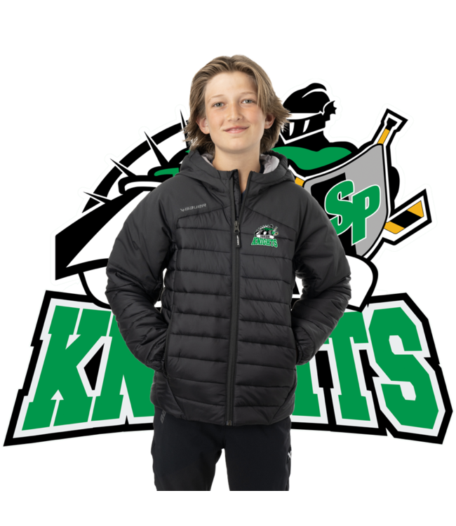 JR KNIGHTS S24 BAUER TEAM PUFFER JACKET-YTH