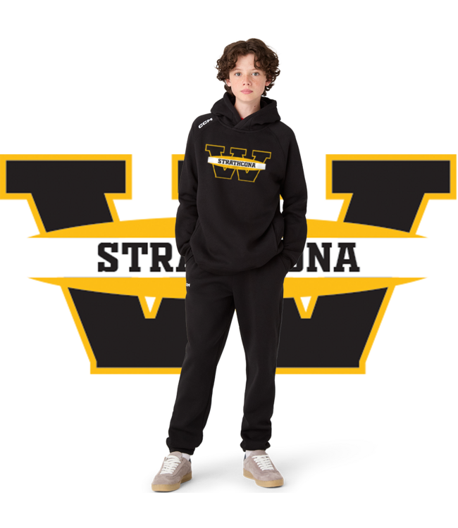 WARRIORS CCM FHO6TA TEAM PULLOVER HOODIE YTH