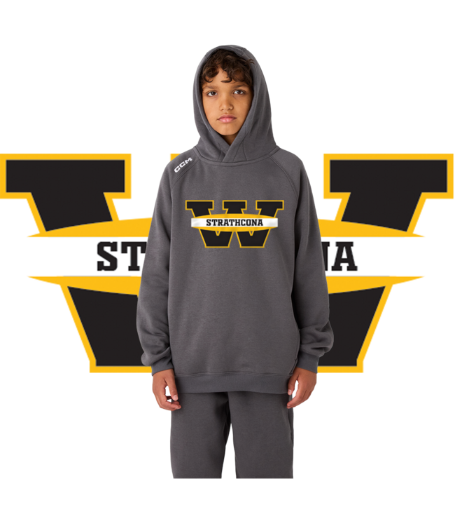 WARRIORS CCM FHO6TA TEAM PULLOVER HOODIE YTH