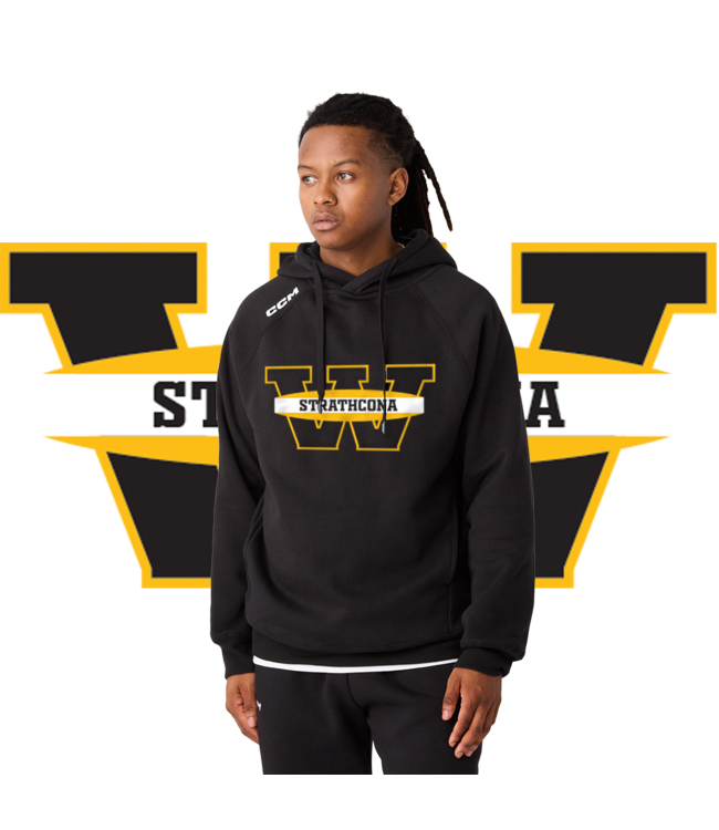 WARRIORS CCM FHO6TA TEAM PULLOVER HOODIE SR