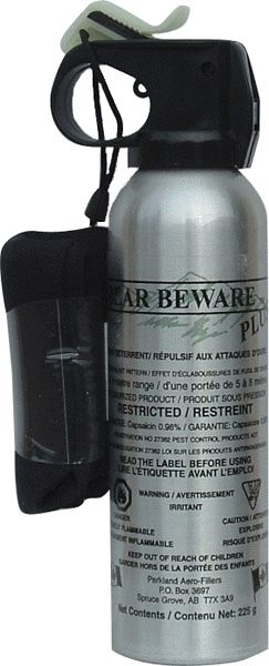 Bear Beware Pepper Spray