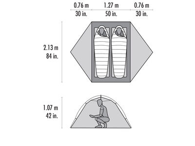 MSR MSR Access 2 Tent