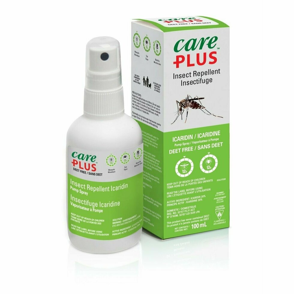 Care Plus Icaridin 20% Pump Bug Spray 100ml
