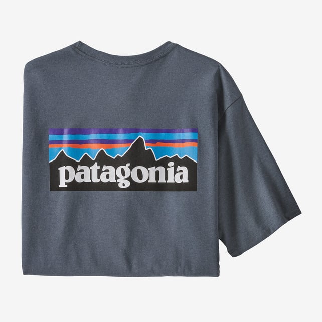 Patagonia Men's P-6 Logo Responsibili-Tee Long Sleeve Shirt