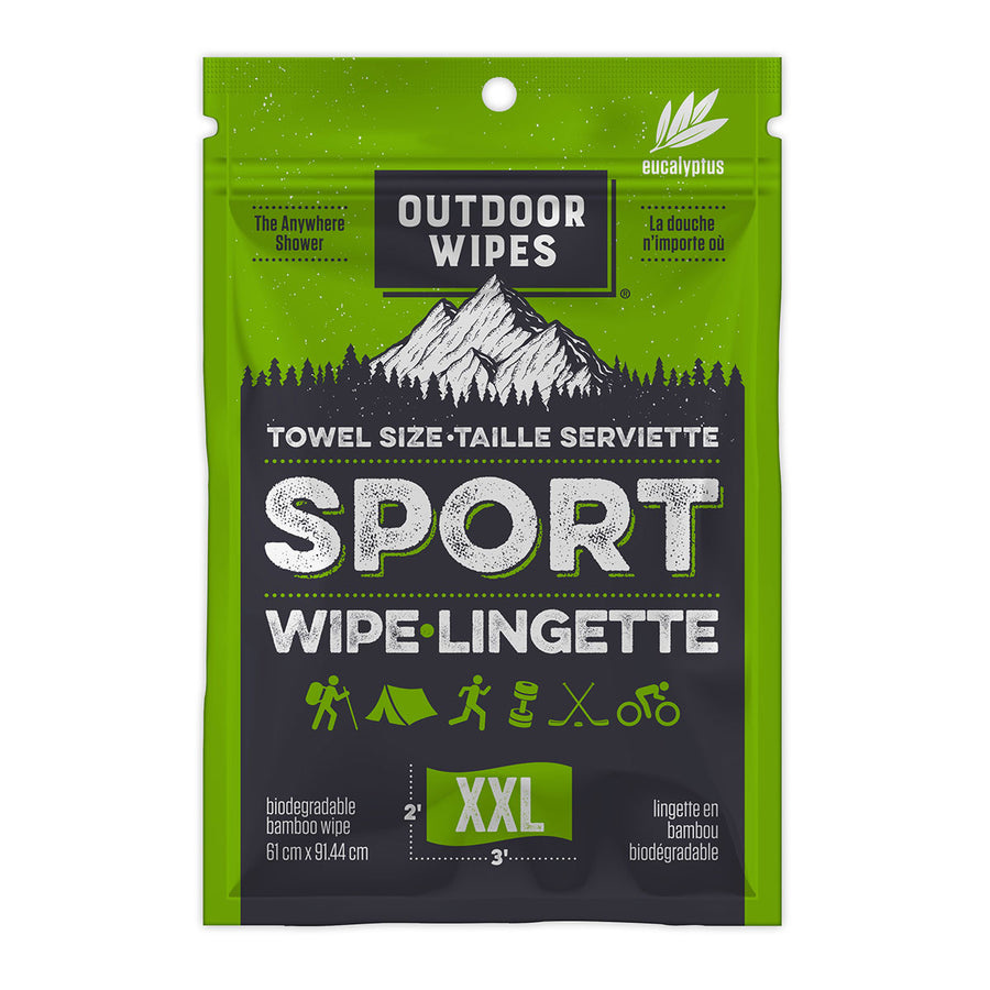 Mountain House Distribution Outdoor Wipes XXL Eucalyptus