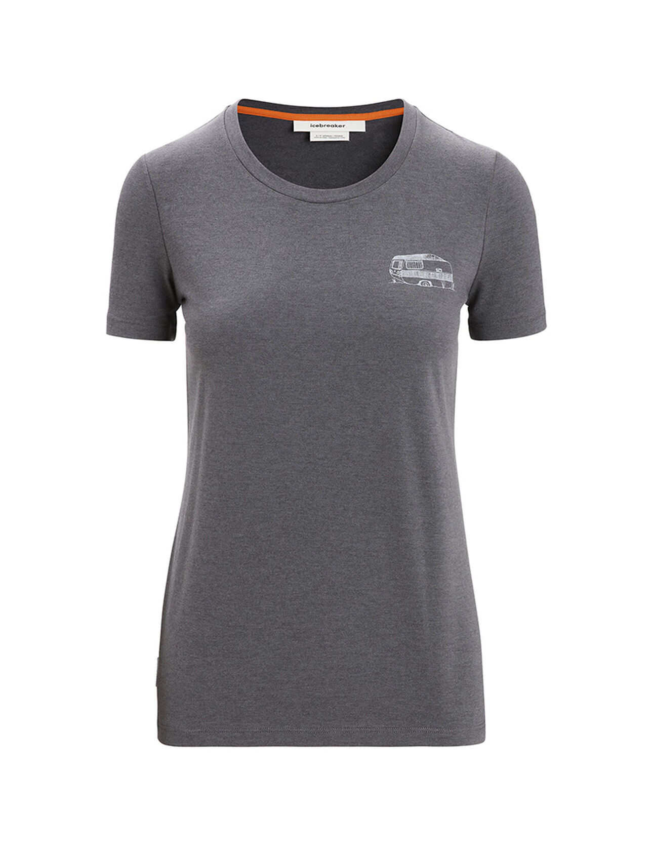 Icebreaker Women's Central Classic Short Sleeve Caravan Life