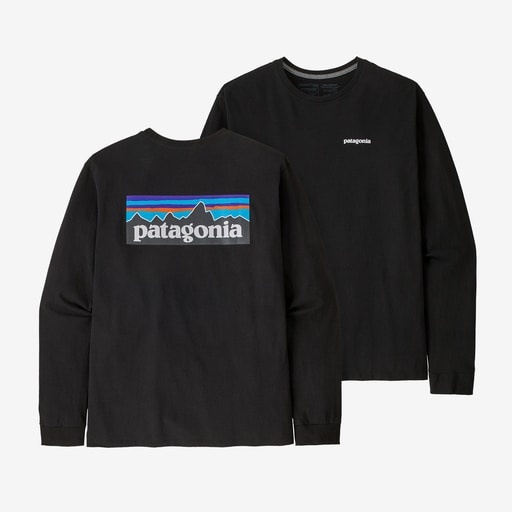 Patagonia Men's P-6 Logo Responsibili-Tee Long Sleeve