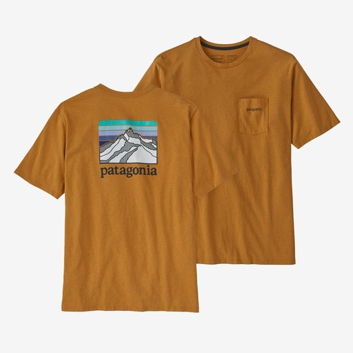 Patagonia Men's Line Logo Ridge Pocket Responsibili-Tee