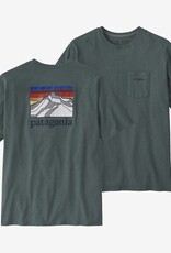 Patagonia Men's Line Logo Ridge Pocket Responsibili-Tee