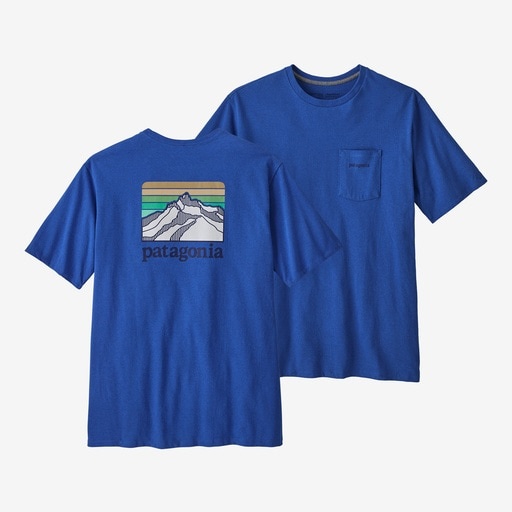 Patagonia Men's Line Logo Ridge Pocket Responsibili-Tee