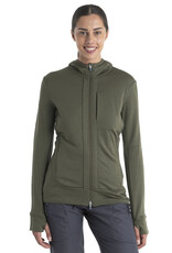 Icebreaker Women's Quantum III LS Zip Hood