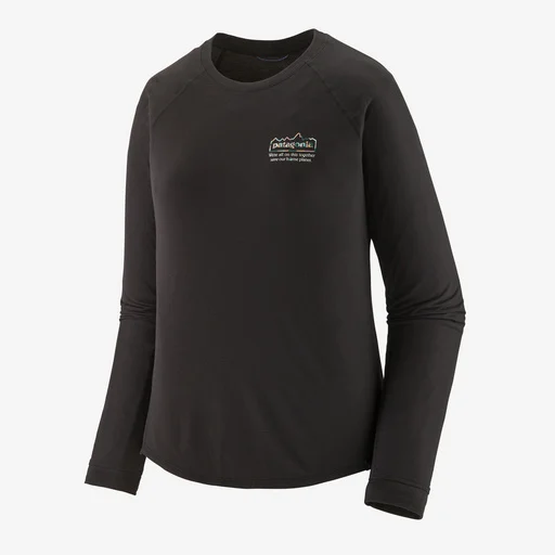 Patagonia Women's Cap Cool Trail Graphic Long Sleeve