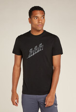 Icebreaker Men's 150 Tech Lite Short Sleeve Natural Ski Tour