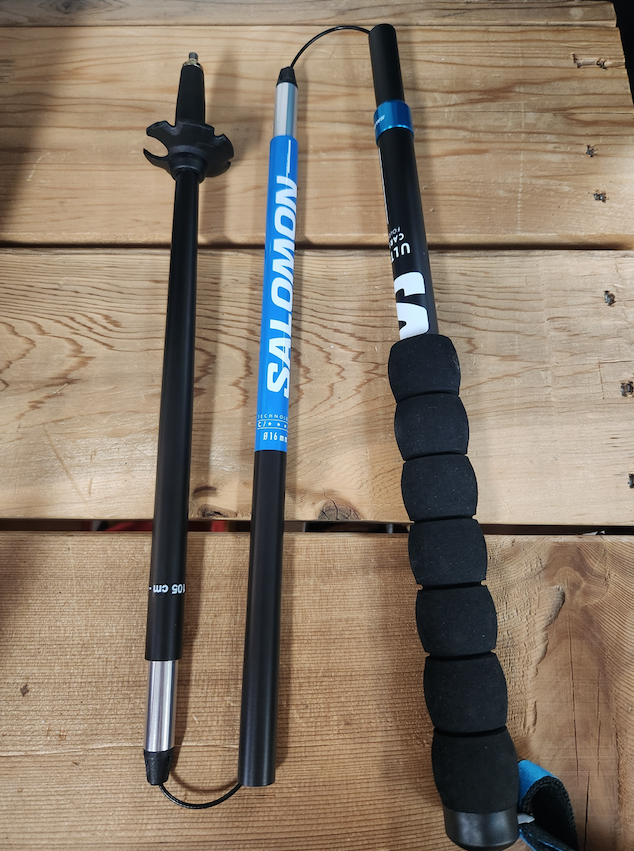 Ultra Carbon Foldable Poles