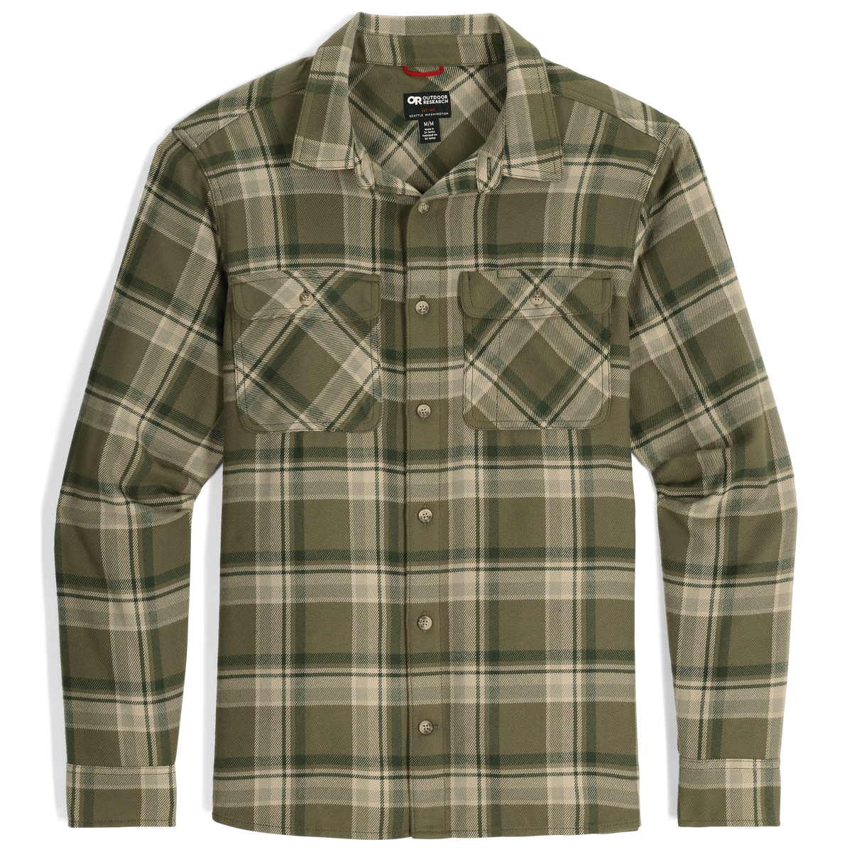 Outdoor Research Men's Feedback Flannel Twill