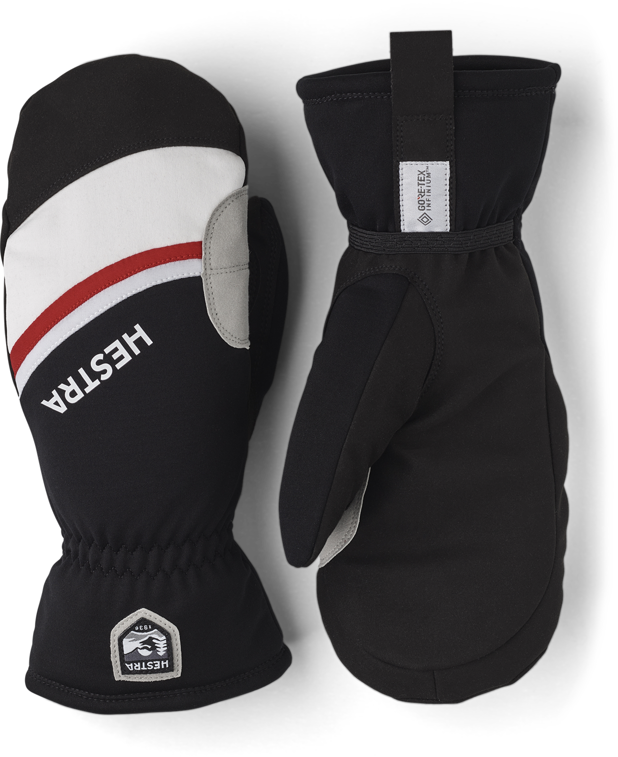 Hestra Windstopper Race Tracker Mitt Black