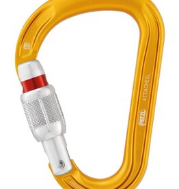 Petzl Attache Screwlock Carabiner Yellow