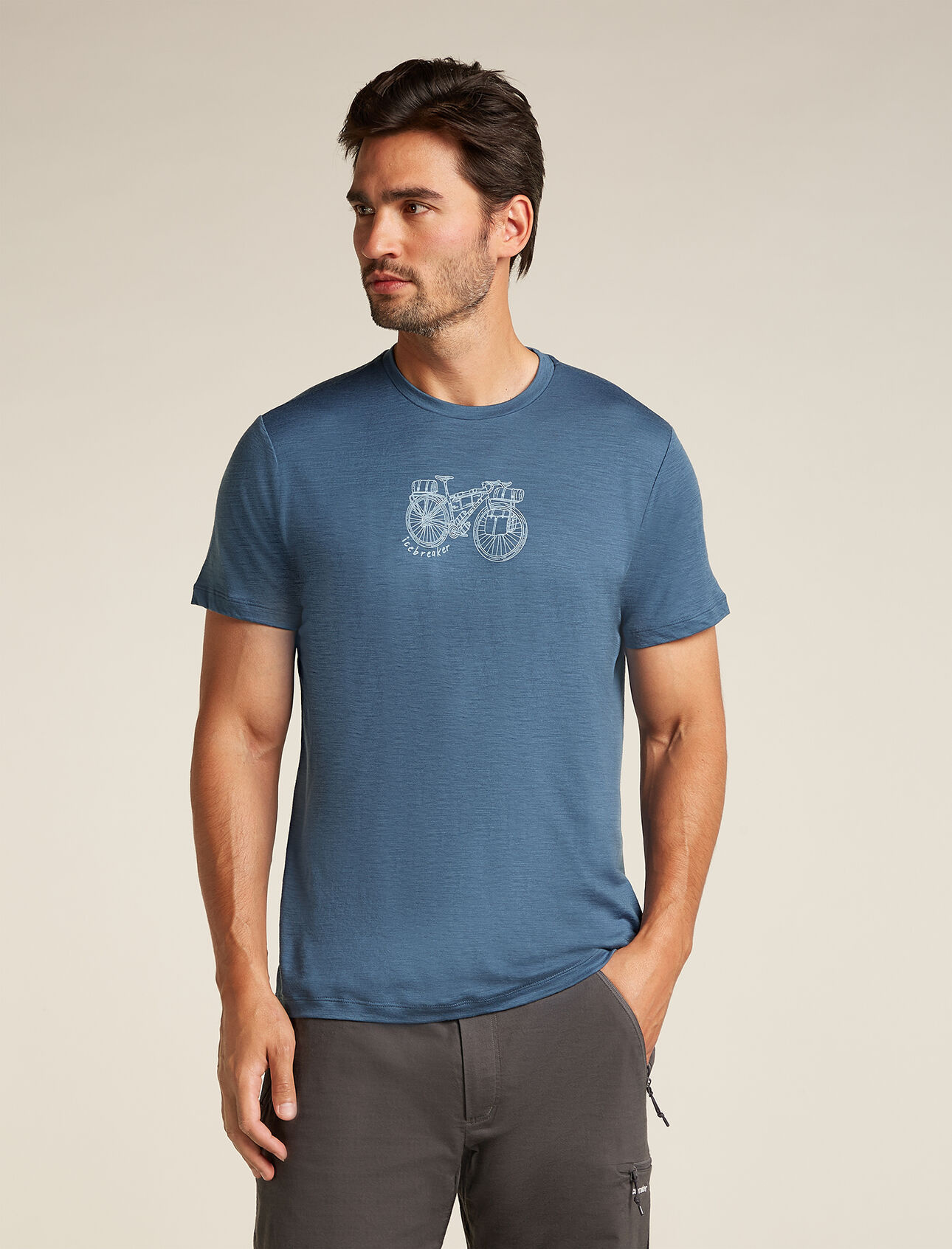 Icebreaker Men's 150 Tech Lite Short Sleeve Adventure Ride