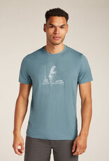Icebreaker Men's 150 Tech Lite Short Sleeve Polar Paddle