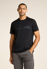 Icebreaker Men's 150 Tech Lite Short Sleeve Single Line Camp