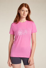 Icebreaker Women's 150 Tech Lite III Short Sleeve Van Camp