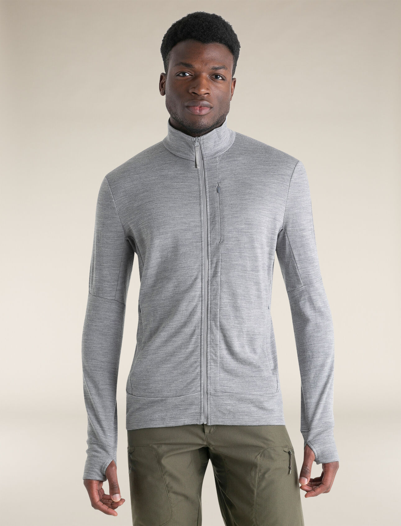 Icebreaker Men's 260 Quantum Long Sleeve Zip