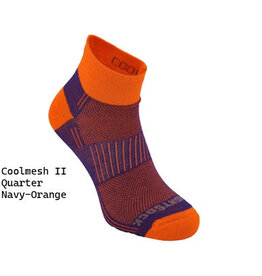 Wrightsock Coolmesh II Quarter Sock