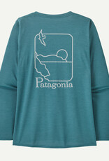 Patagonia Women's Cap Cool Daily Graphic Long Sleeve Waters