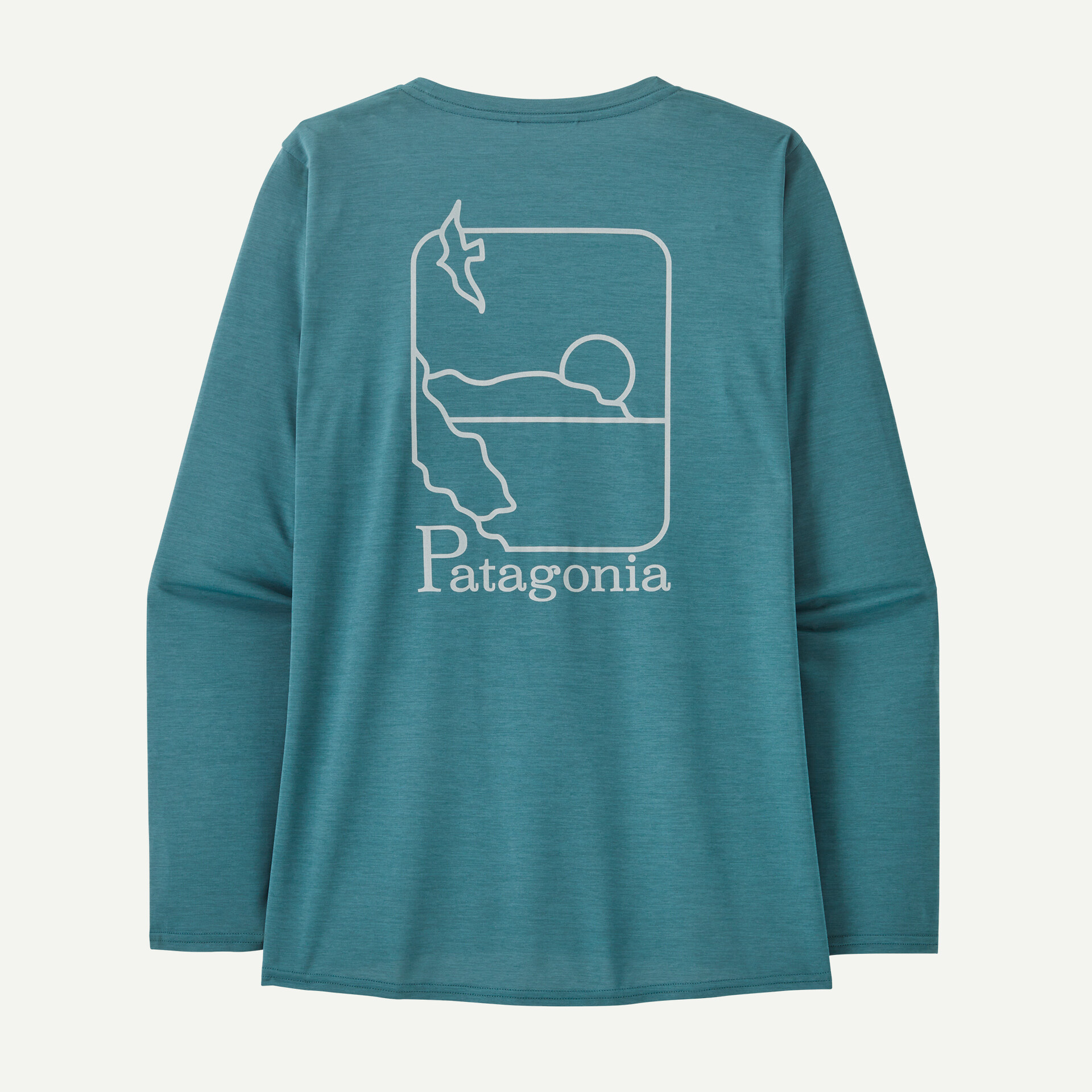 Patagonia Women's Cap Cool Daily Graphic Long Sleeve Waters