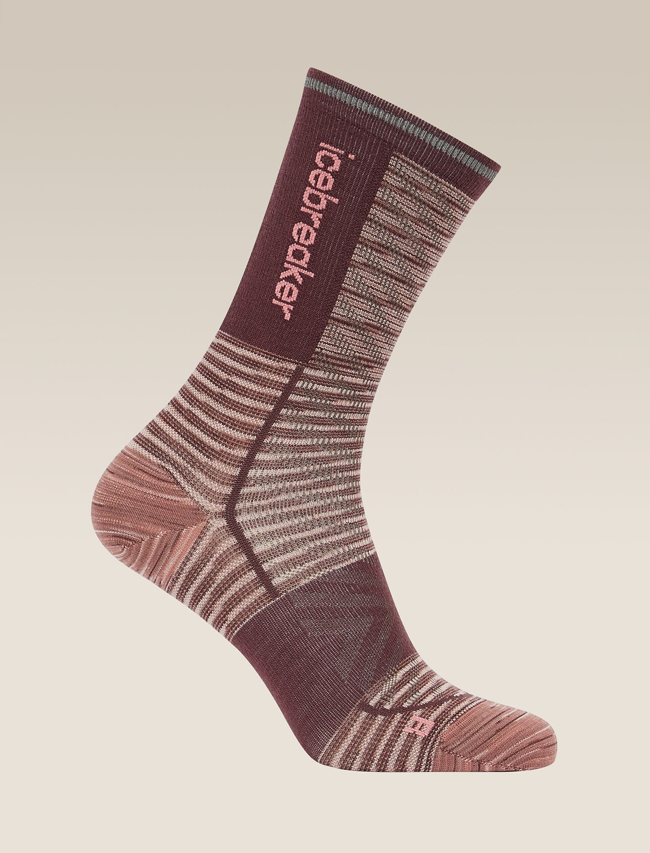 Icebreaker Women's Run+ UltraLight Crew Fusion Dye