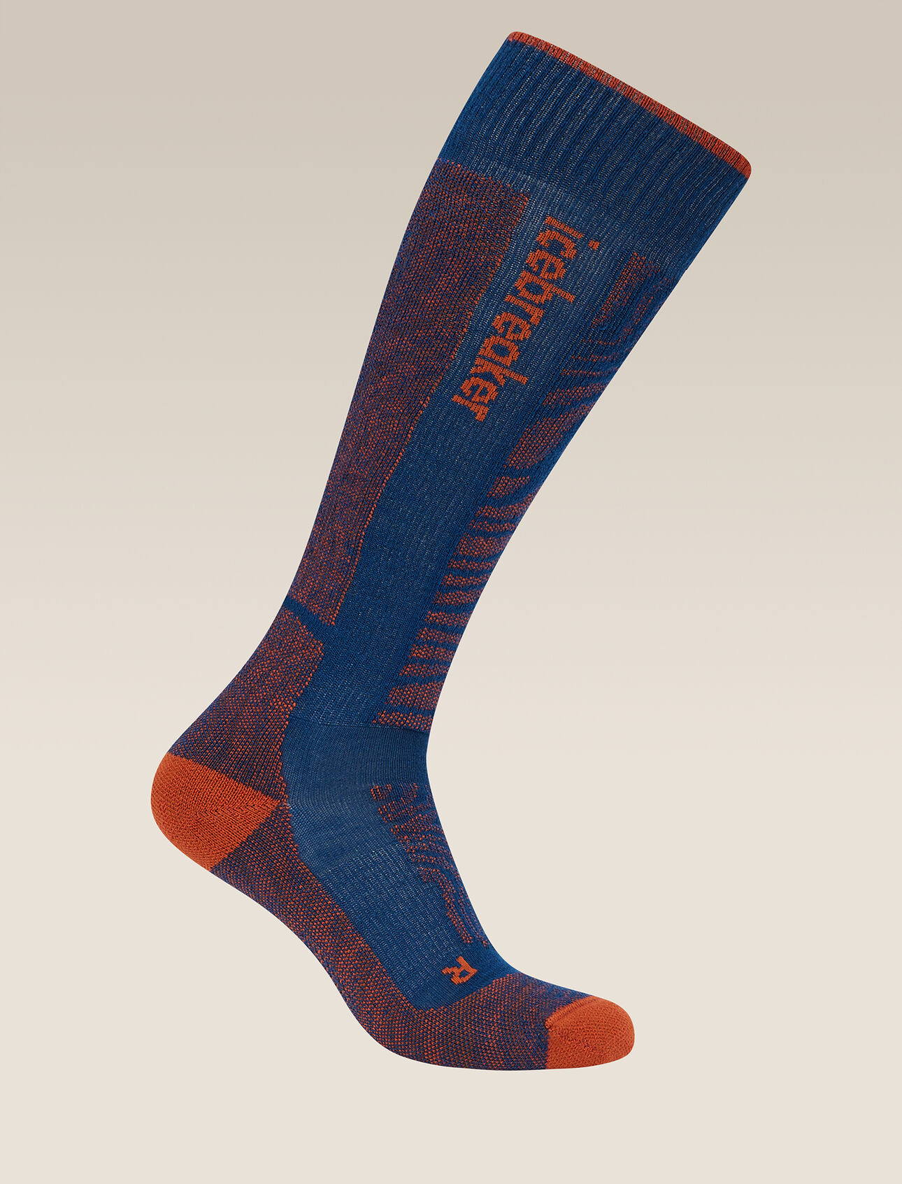Icebreaker Men's Ski+ Med Over The Calf Mountain Contour