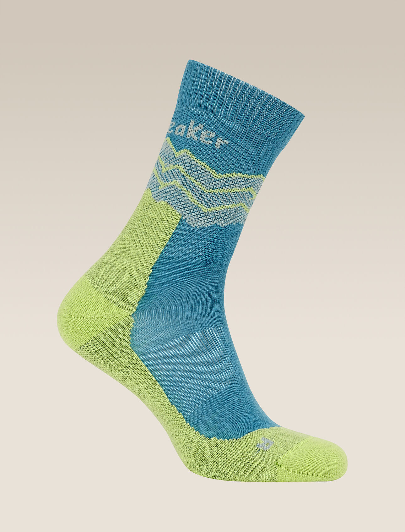 Icebreaker Men's Hike+ Medium Crew Across the Peaks