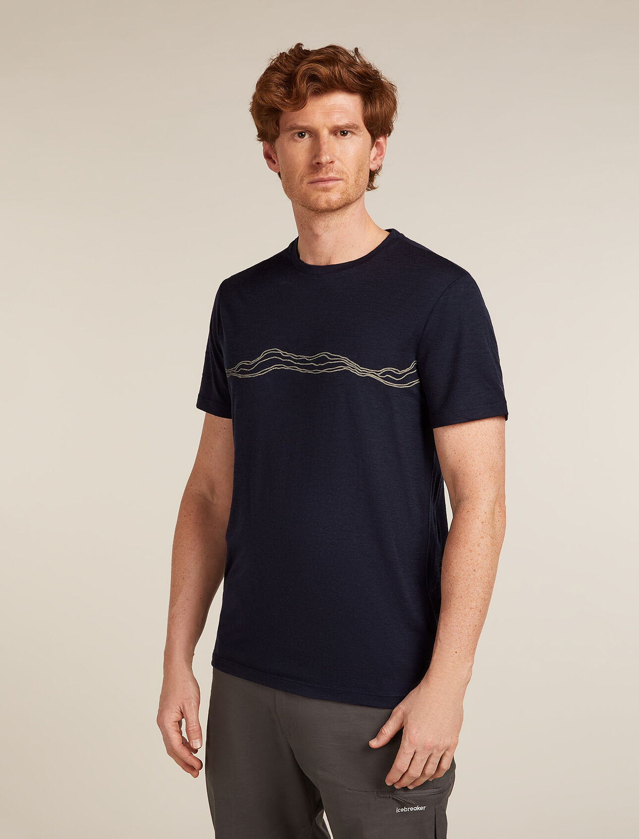 Icebreaker Men's 150 Tech Lite Short Sleeve Mountain Pulse