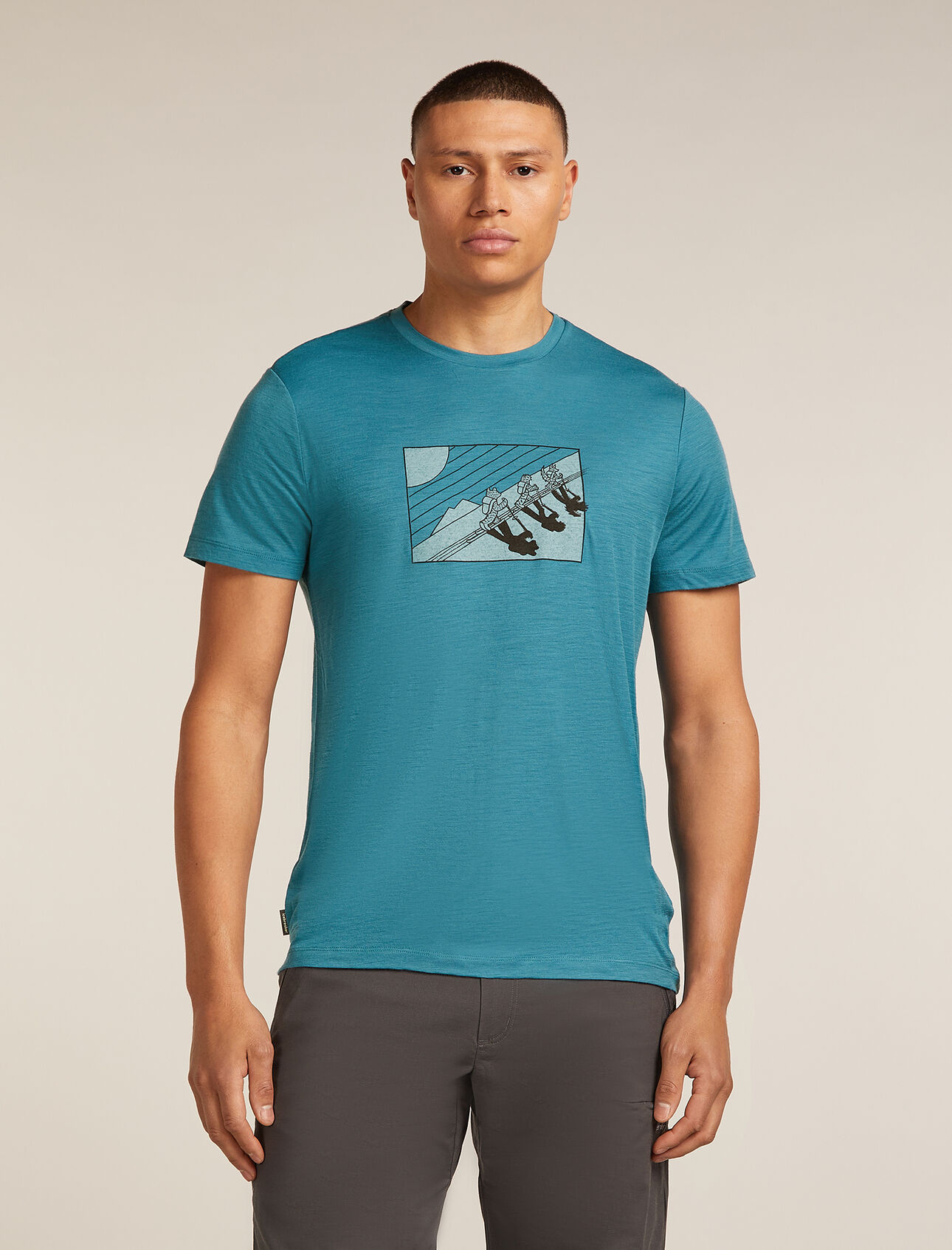 Icebreaker Men's 150 Tech Lite Short Sleeve Wild Pack