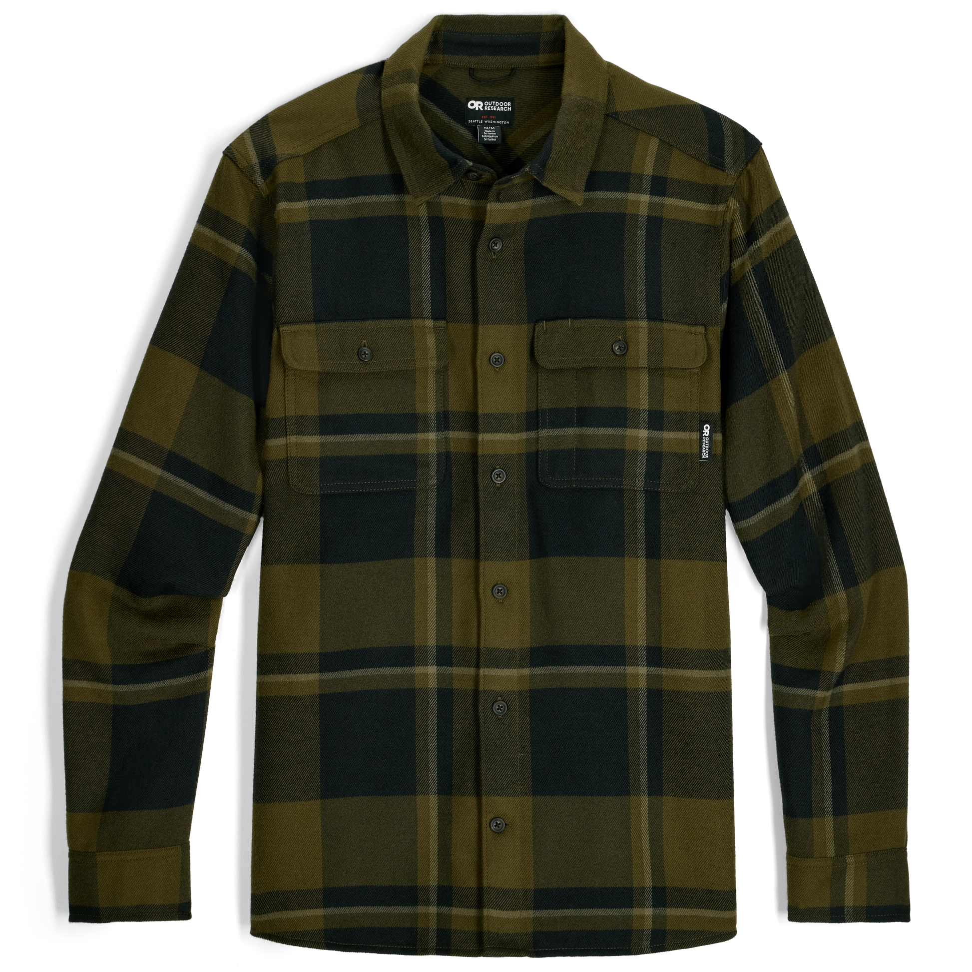 Outdoor Research Men's Feedback Flannel Twill