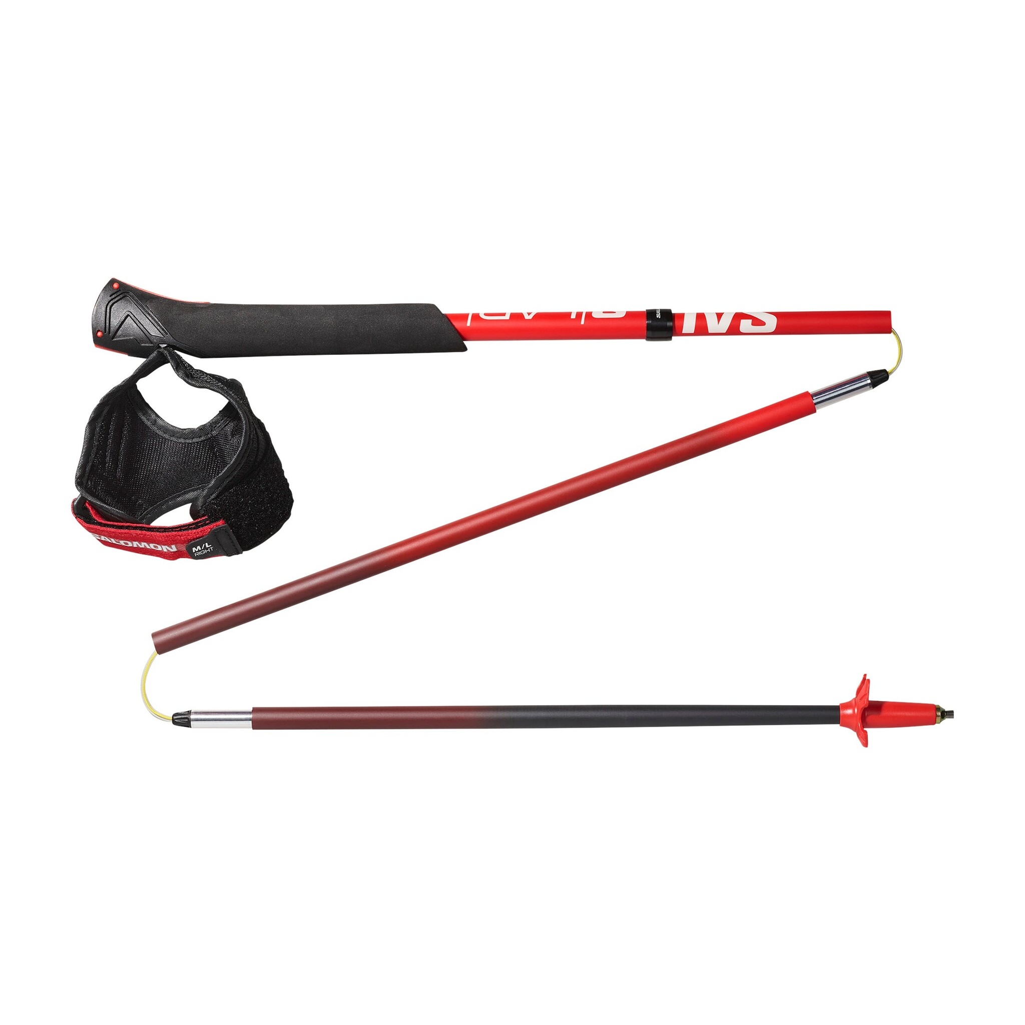 Salomon S/Lab Ultra Carbon Poles Fiery Red / Black