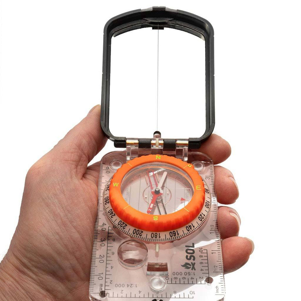 SOL SOL Sighting Compass with Mirror
