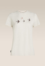 Icebreaker Women's 150 Tech Lite Short Sleeve Bird Transit