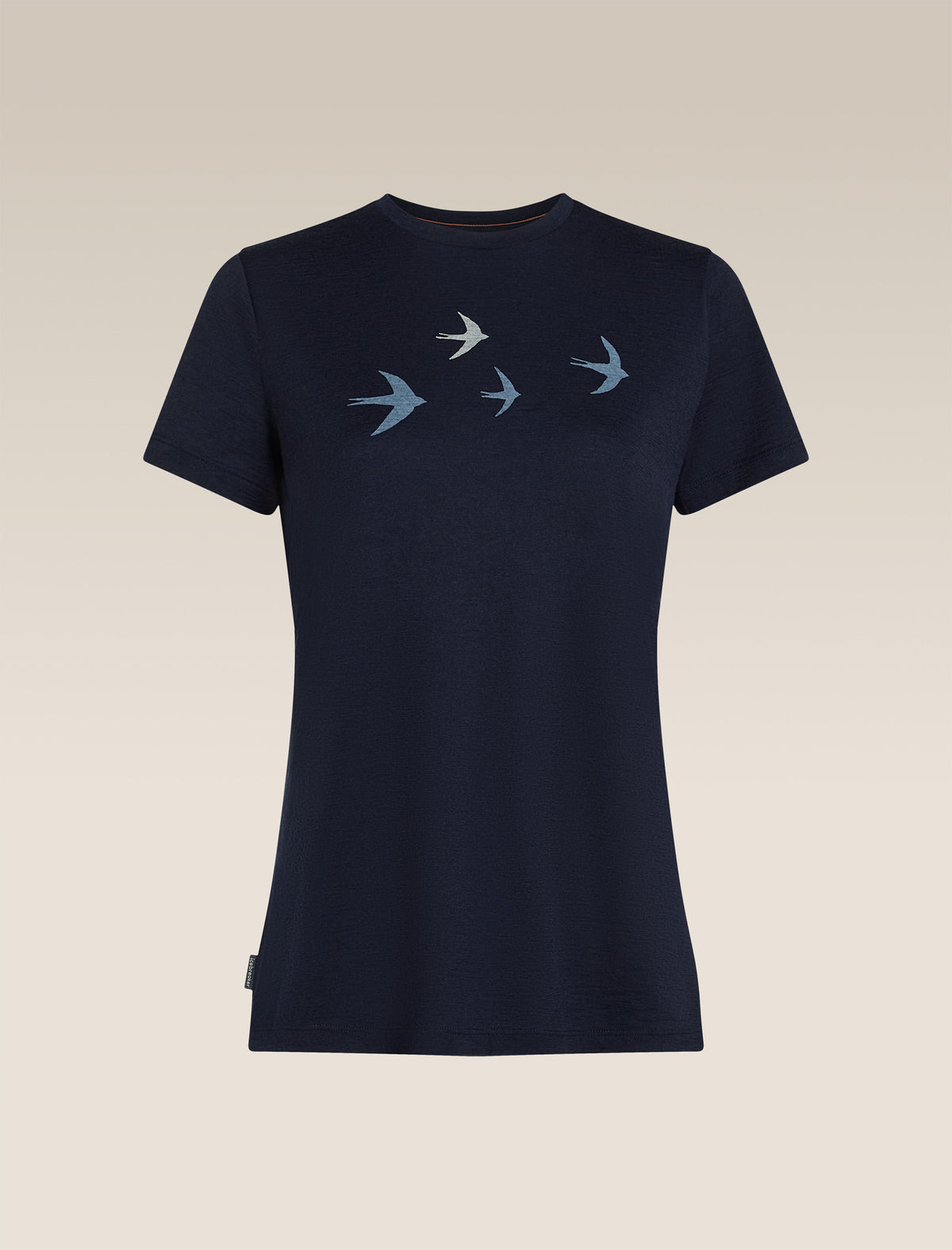 Icebreaker Women's 150 Tech Lite Short Sleeve Bird Transit