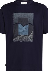Icebreaker Men's 150 Tech Lite Relaxed Short Sleeve Mountain Shift