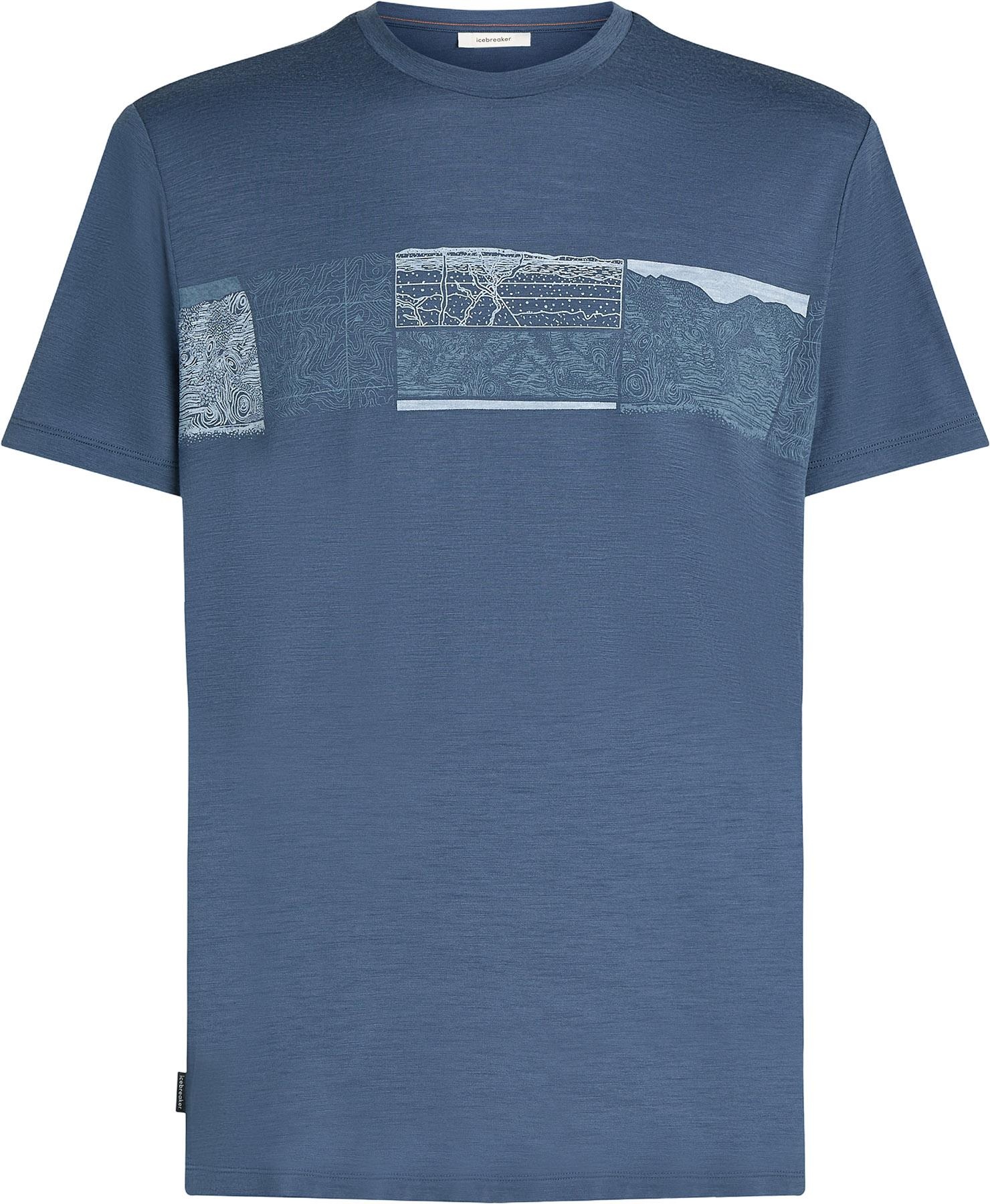 Icebreaker Men's 150 Tech Lite Short Sleeve Elevation Line