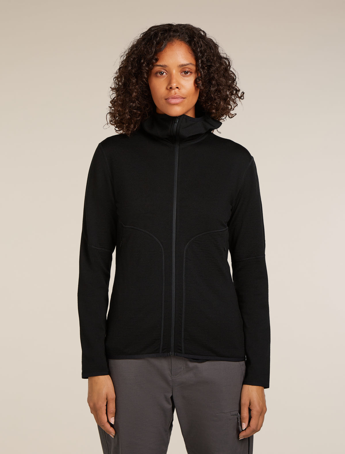 Icebreaker Women's 560 Elemental Long Sleeve Zip Hoodie
