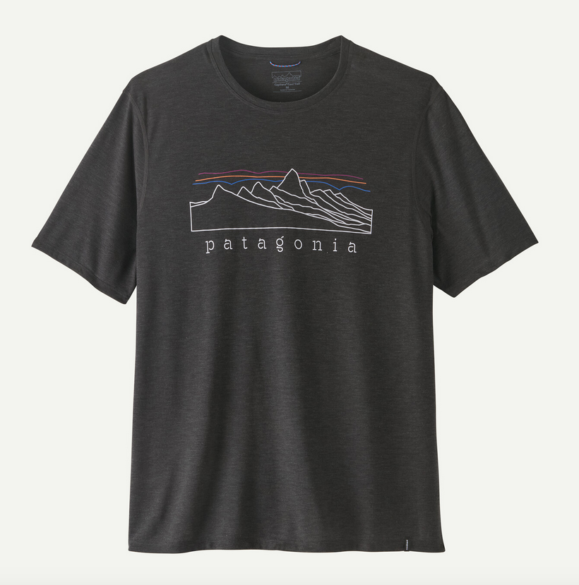 Patagonia Men's Cap Cool Trail Short Sleeve Stratapeaks
