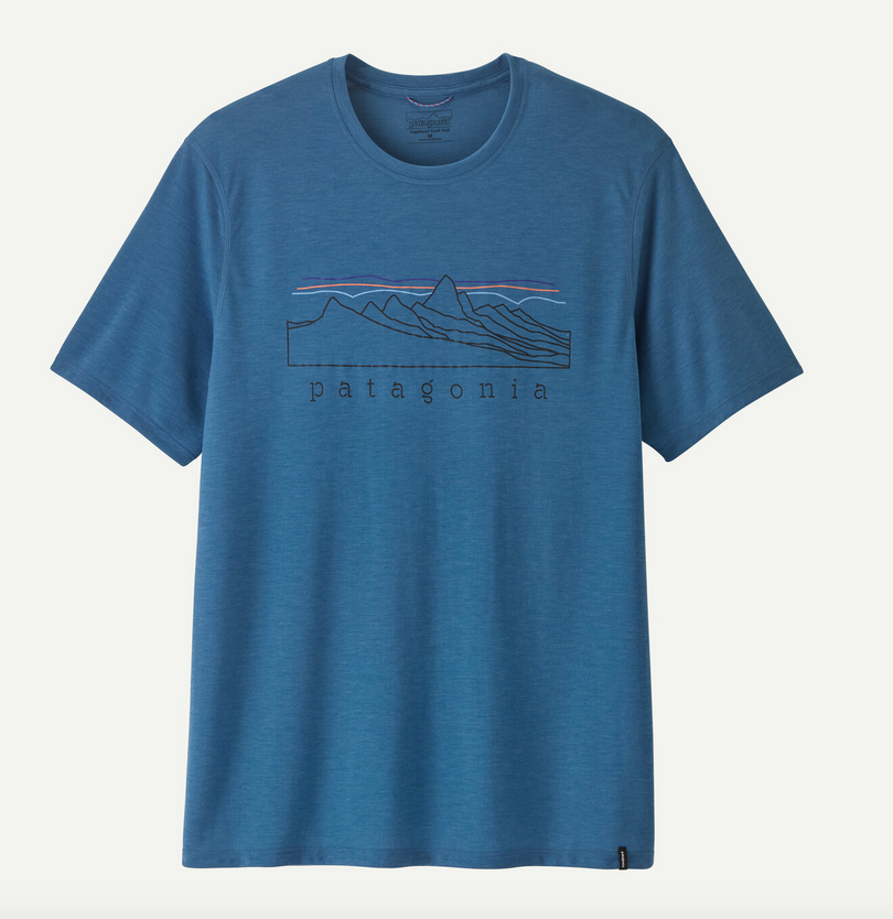 Patagonia Men's Cap Cool Trail Short Sleeve Stratapeaks
