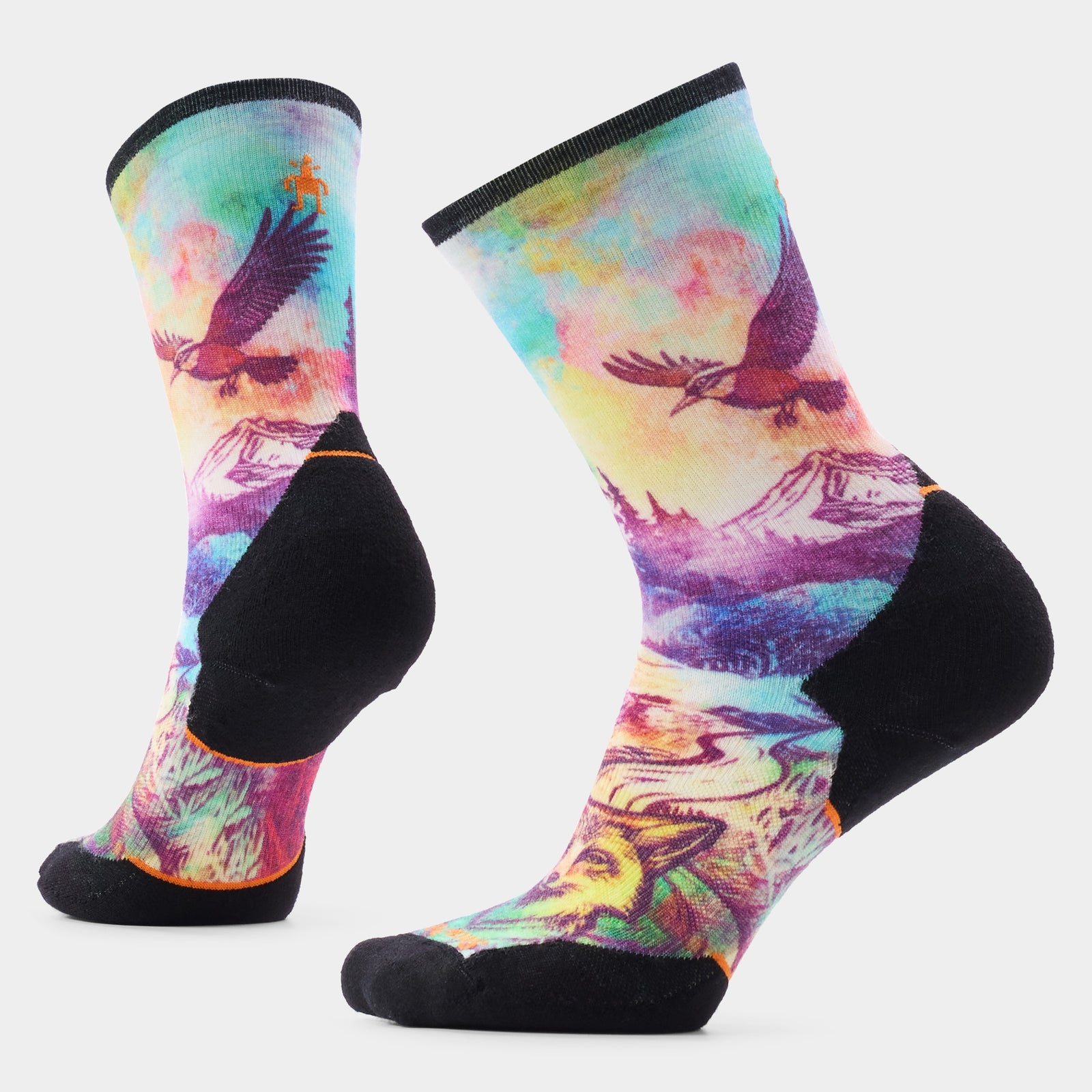 Smartwool Women's Trail Run Targeted Cushion Serene Peak Crew