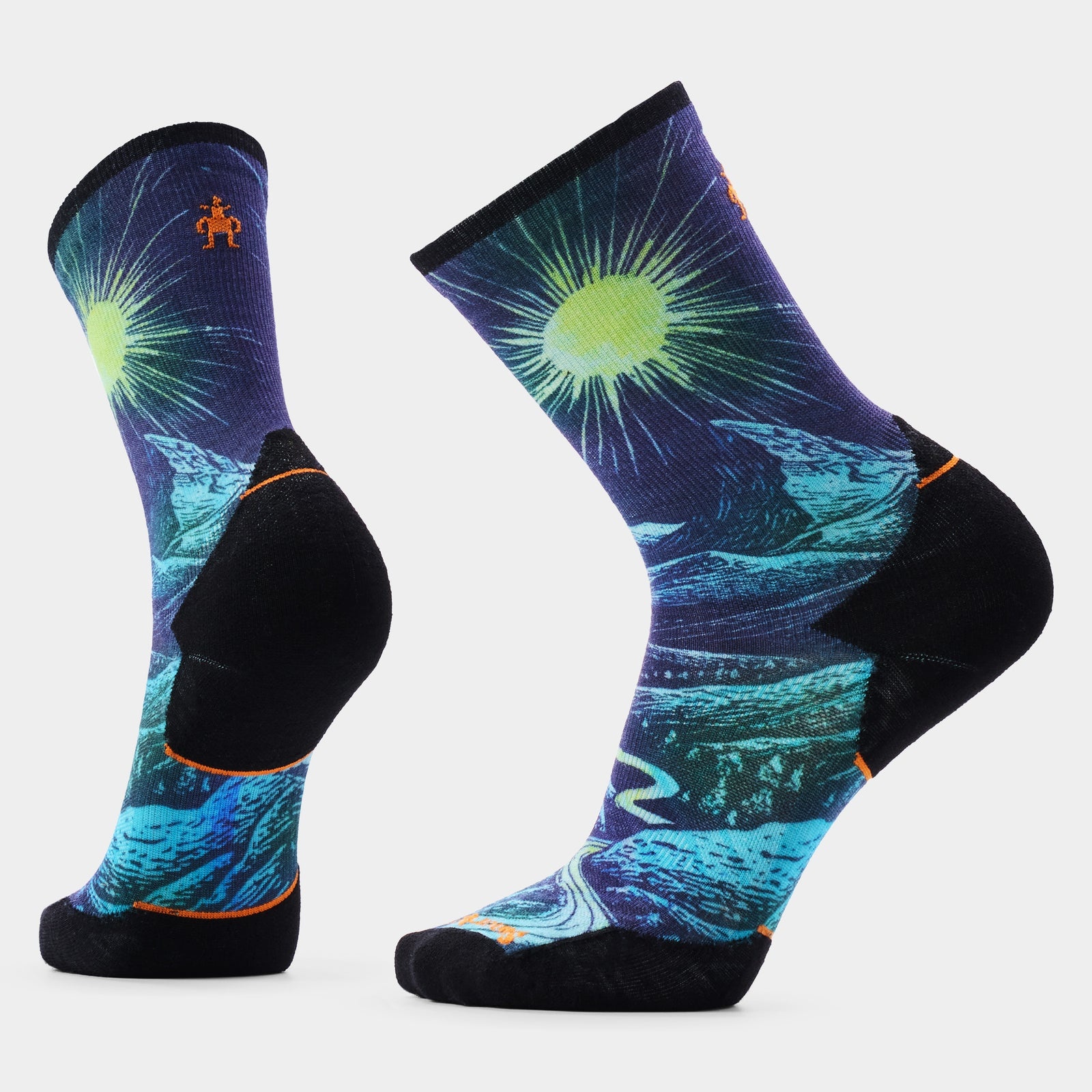 Smartwool Men's Trail Run Targeted Cushion Treeline Crew