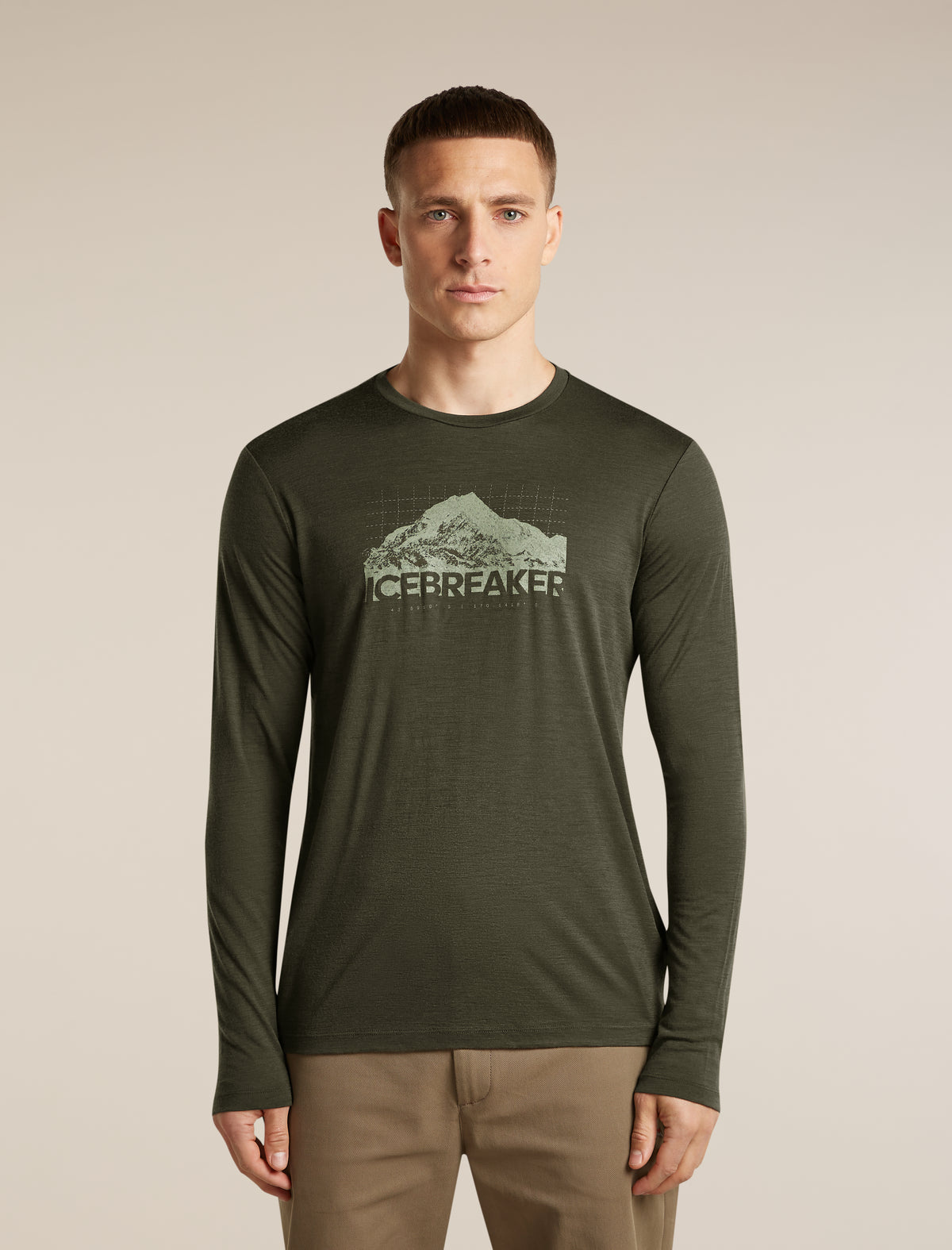Icebreaker Men's 150 Tech Lite Long Sleeve Aoraki Explorer