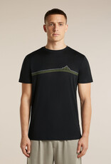 Icebreaker Men's 150 Tech Lite Short Sleeve Range Stripes